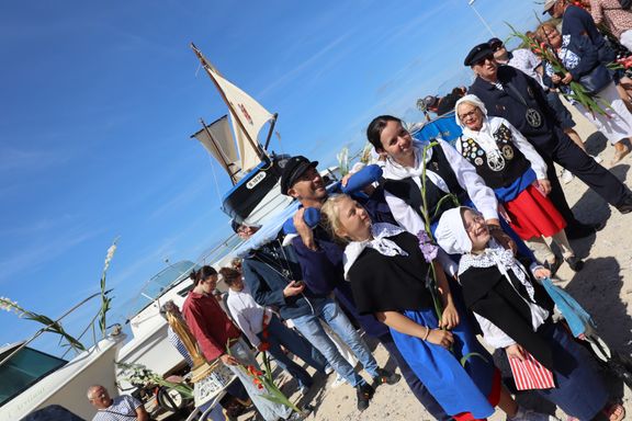 La Confrérie du Hareng Côtier de Berck aux traditionnelles Fête de la Mer du 15 VIII 2024